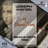 Album artwork for Haydn: 9 Piano Trios (Beaux Arts)