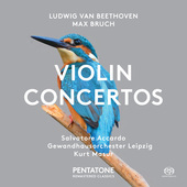 Album artwork for VIOLIN CONCERTOS / Beethoven, Bruch