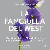 Album artwork for Puccini: LA FANCIULLA DEL WEST