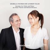 Album artwork for Violin Sonatas by Strauss & Franck / Steinbacher