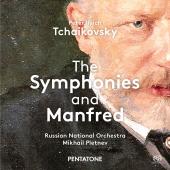Album artwork for Tchaikovsky: The Symphonies & Manfred / Pletnev