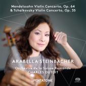 Album artwork for Mendelssohn & Tchaikovsky Violin Concertos / Stein