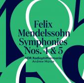 Album artwork for Mendelssohn: Symphonies Nos. 4 & 5 / Manze