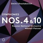 Album artwork for Shostakovich: Symphonies Nos. 4 & 10