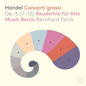 Album artwork for Handel: Concerti Grossi, Op. 6, Nos. 7-12