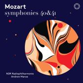 Album artwork for Mozart: Symphonies Nos. 40 & 41 (Live) / Manze