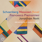 Album artwork for Schoenberg, Messiaen & Ravel
