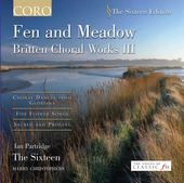 Album artwork for FEN AND MEADOW: BRITTEN CHORAL WORKS III