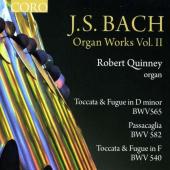 Album artwork for J.S. Bach: Organ Works vol.2 / Quinney
