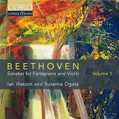 Album artwork for Beethoven: Sonatas for Violin vol.1 / Watson, Ogat
