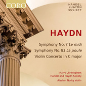 Album artwork for Haydn: Symphonies # 7, 83, Violin Concerto in C