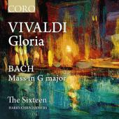 Album artwork for The Sixteen: Vivaldi Gloria, Bach Mass in G major