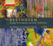 Album artwork for Beethoven: The Sonatas for Fortepiano and Violin C
