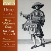 Album artwork for Purcell: Royal Welcome Songs for King Charles III
