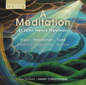 Album artwork for A Meditation - St. John Henry Newman / The Sixteen