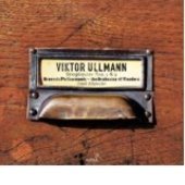 Album artwork for Ullmann: Symphonies No. 1 & 2