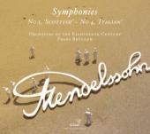 Album artwork for Mendelssohn: Symphonies 3,4 / Bruggen