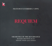 Album artwork for Guerrero: Requiem / Orchestra of the Renaissance