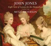 Album artwork for Jones: Lessons for the Harpsichord