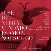Album artwork for Jose De Nebra: Vendado amor es, no ciego