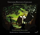 Album artwork for Costanzi: Sinfonie per violoncello