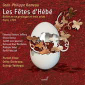 Album artwork for Rameau: Les Fêtes d'Hébé