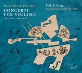 Album artwork for LeClair: Violin Concertos / Schayegh