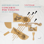 Album artwork for Leclair: Concerti per Violino, Vol. 2 - Opp. 7 & 1