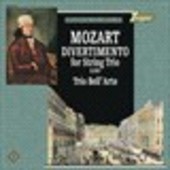 Album artwork for Mozart: Divertimento for String Trio, K. 563
