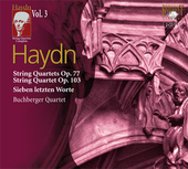 Album artwork for Haydn: STRING QUARTETS OP. 77 & 103