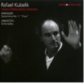 Album artwork for Mahler: Symphony no. 1 / Janacek: Sinfonietta (Kub