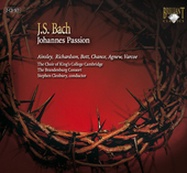 Album artwork for BACH: JOHANNES PASSION