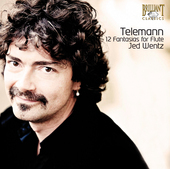 Album artwork for Telemann: 12 Fantasias for Flute (Wentz)