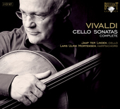 Album artwork for Vivaldi: Cello Sonatas (Jaap ter Linden)