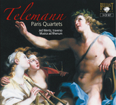 Album artwork for TELEMANN: PARIS QUARTETS