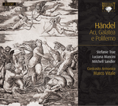 Album artwork for Handel: Aci, Galatea e Polifemo (Vitale)
