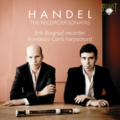 Album artwork for Handel: Recorder Sonatas (Bosgraaf)