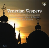 Album artwork for Gabrieli Consort & Players: Venetian Vespers