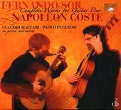 Album artwork for Sor, Coste: Complete Works for Guitar Duo
