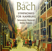 Album artwork for CPE Bach: Hamburg Symphonies / Talpain