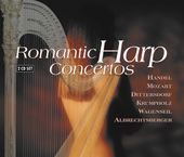Album artwork for ROMANTIC HARP CONCERTOS
