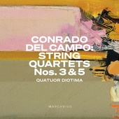 Album artwork for Campo: String Quartets Nos. 3 & 5
