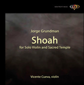 Album artwork for SHOAH SOLO VIOLIN & SACRED TEM