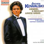 Album artwork for Jochen Kowalski: Handel & Mozart Arias (Counterten