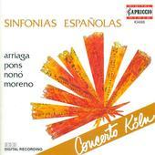 Album artwork for Concerto Koln: Sinfonias Espanolas