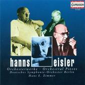Album artwork for Eisler: Orchestral Pieces (Zimmer)