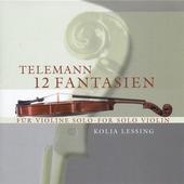 Album artwork for Telemann: 12 Fantasien for Solo Violin