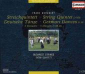 Album artwork for SCHUBERT - STRING QUINTET / GERMAN DANCES