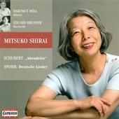 Album artwork for Mitsuko Shirai: Schubert / Spohr