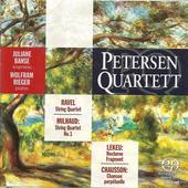 Album artwork for Petersen Quartett: Works by Ravel, Milhaud, Lekeu 
